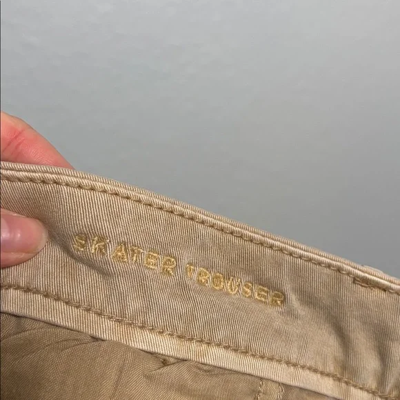 American Eagle Outfitters Women’s Tan Wide Leg Skater Pants size 6 - Picture 5 of 6